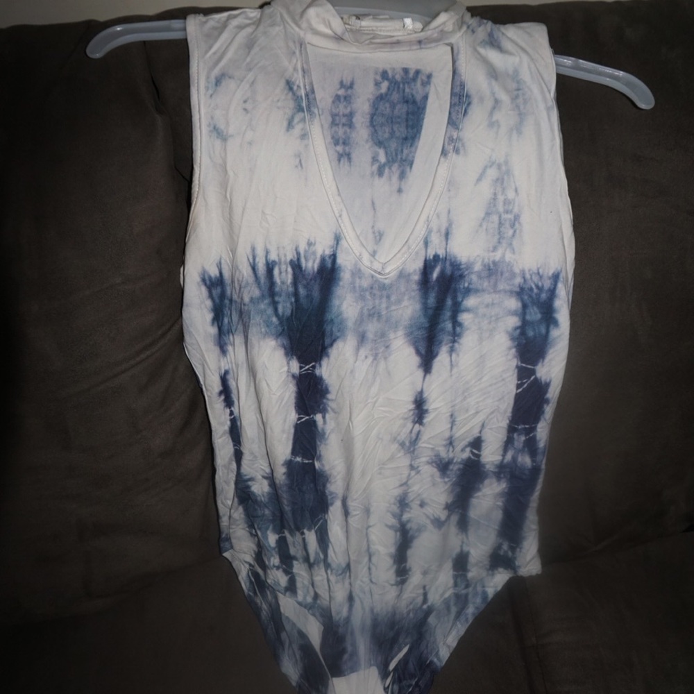 Tie dye body suit